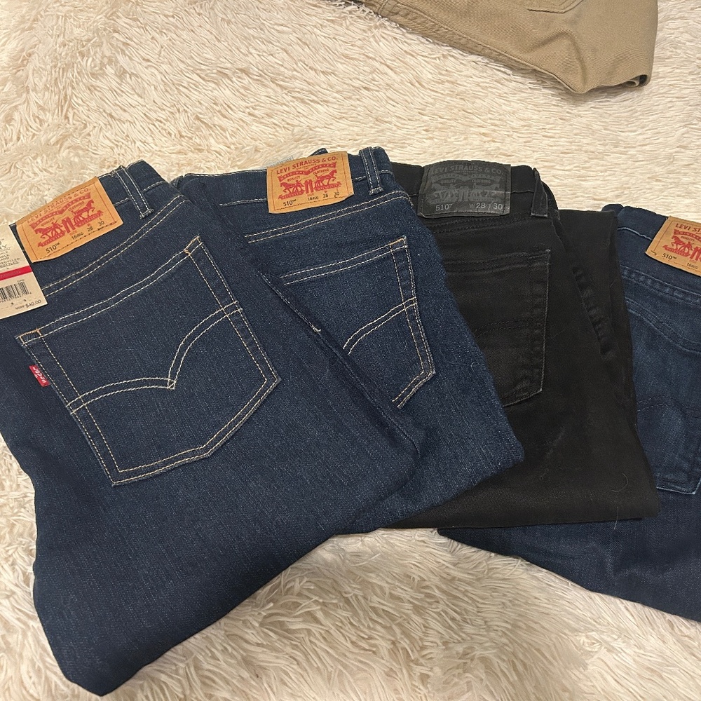 Levi’s pants set of 4
